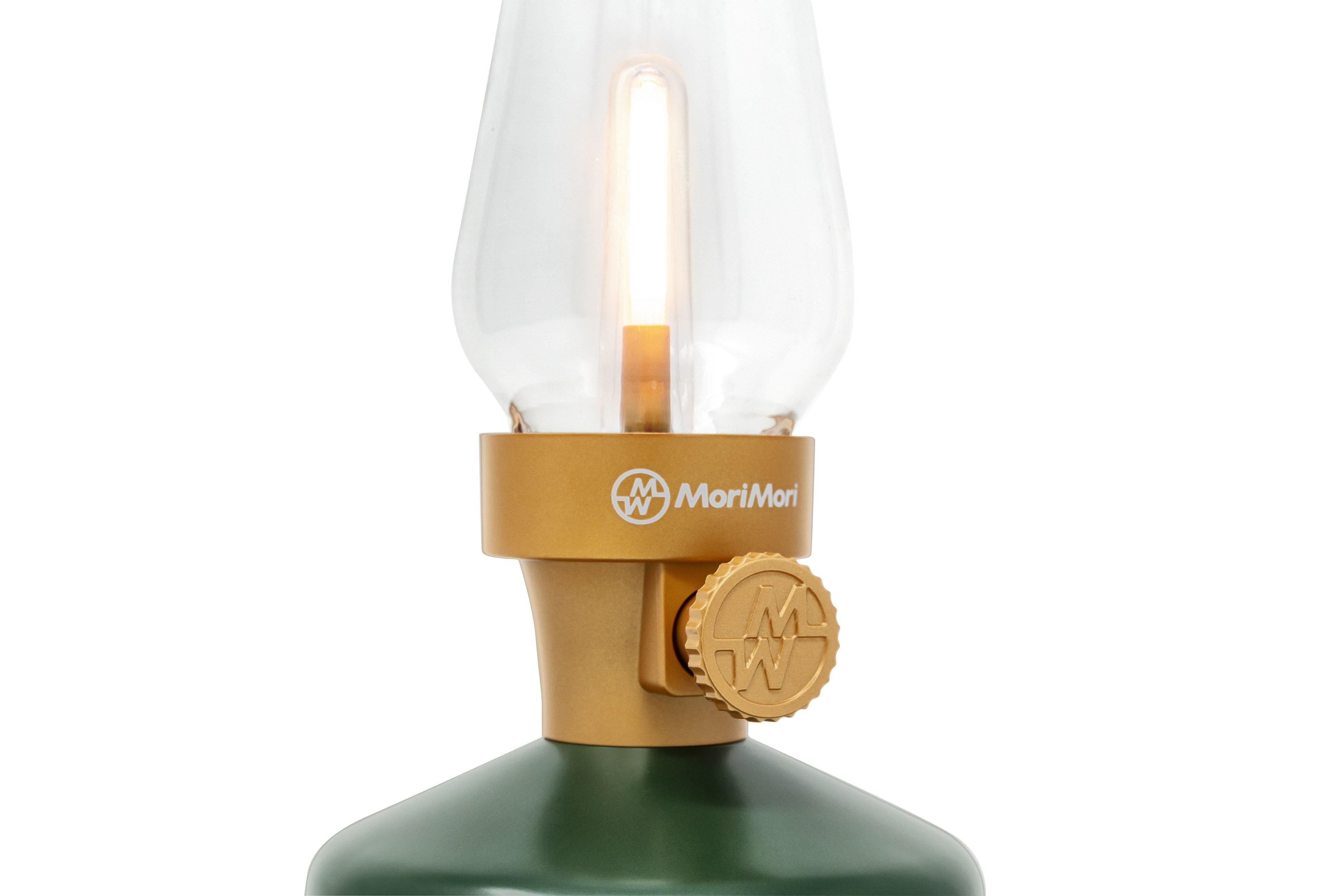 Mori Mori LED Laterne mit Lautsprecher, Original Green  | Wohnmobil Ausstattung |  Wildnest Glamping