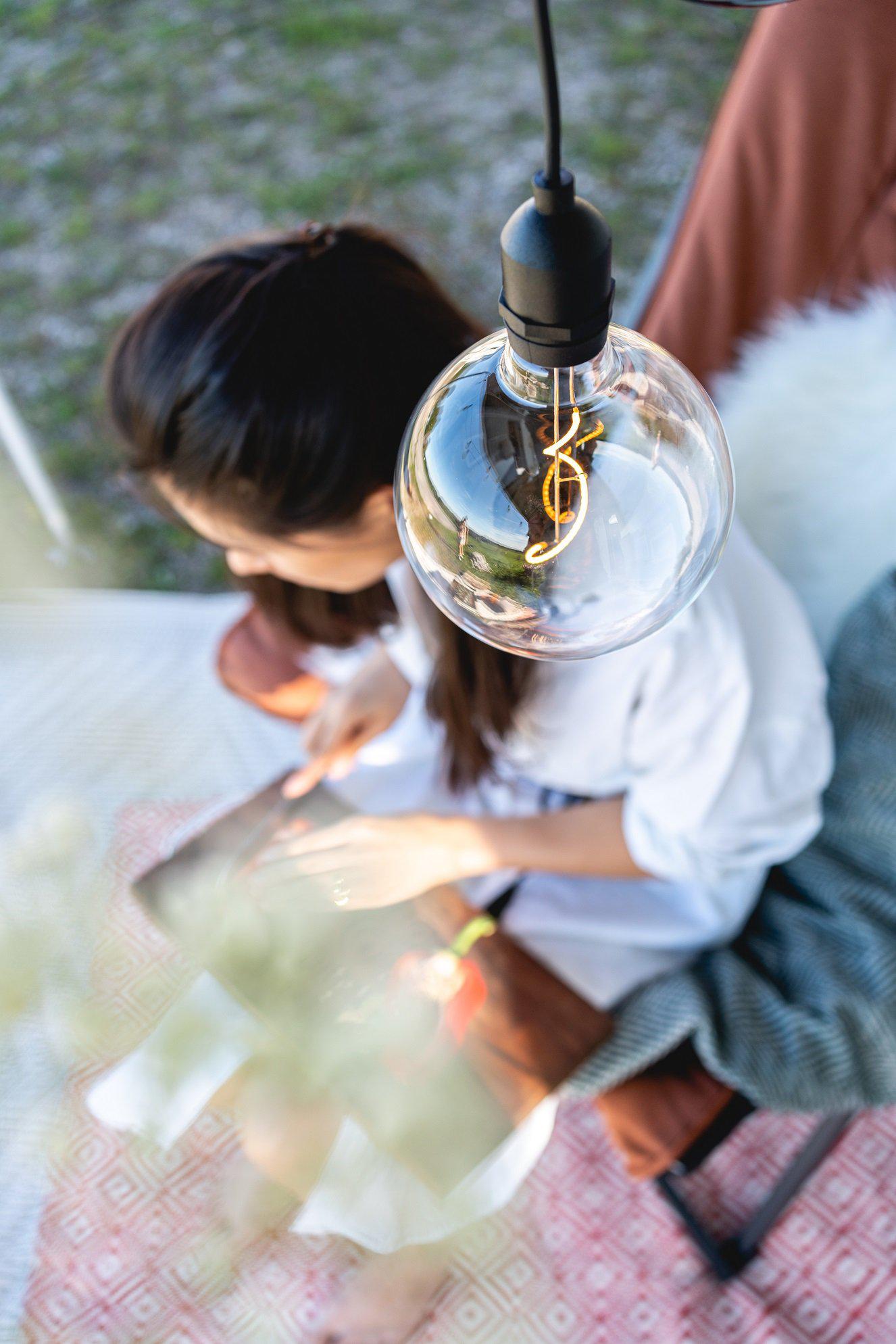 Mori Mori LED Laterne mit Lautsprecher, Original Green | Wohnmobil Ausstattung | Wildnest Glamping