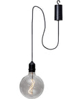 Outdoor betriebene LED Pendellampe Bowl in transparent ideal für die Leuchtdekoration im Wohnmobil | Jetzt kaufen bei Wildnest Glamping