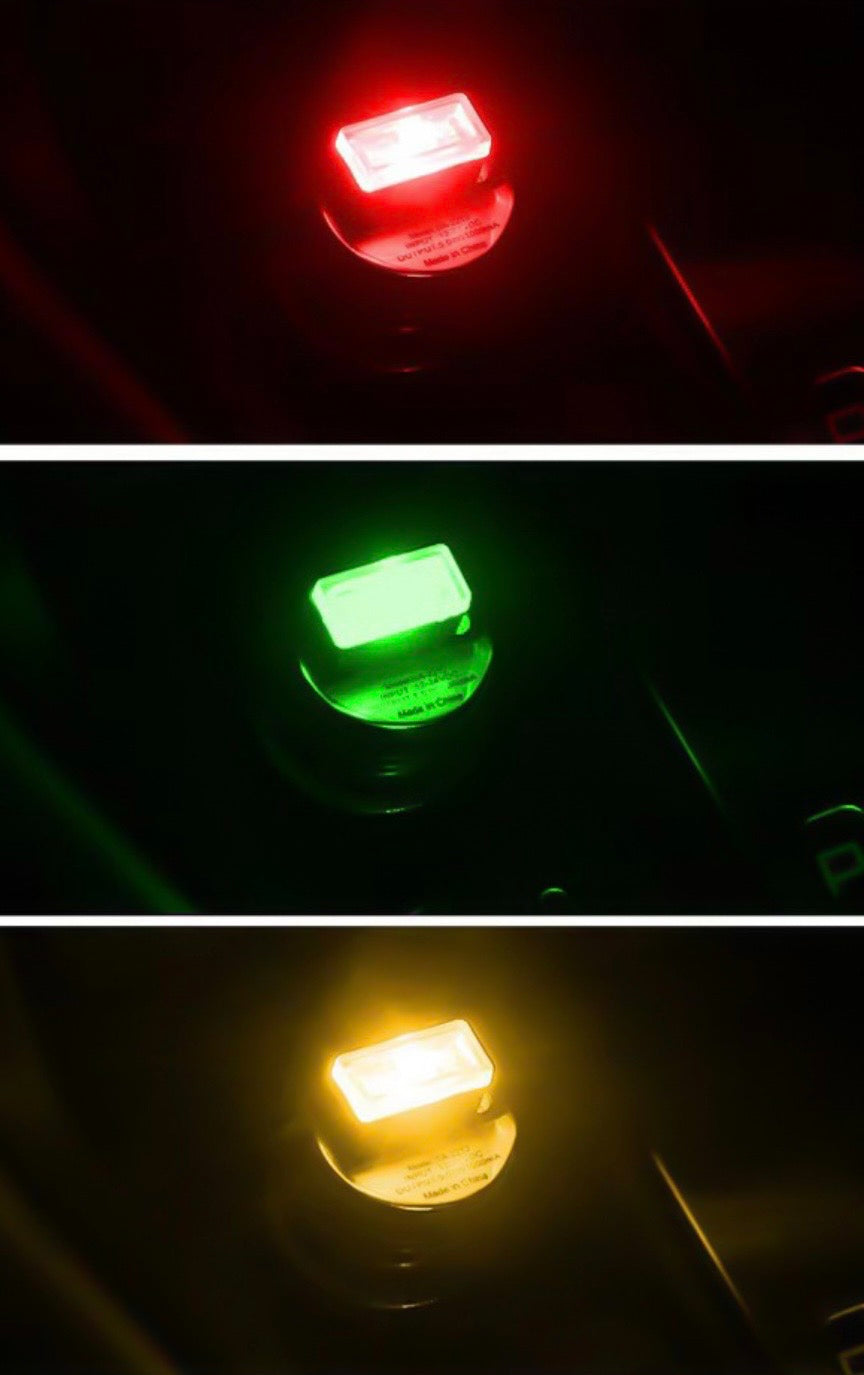 Glimmer Mini USB Nachtlicht gelb