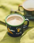 Roadtyping Emaille Tasse Camp Vibes