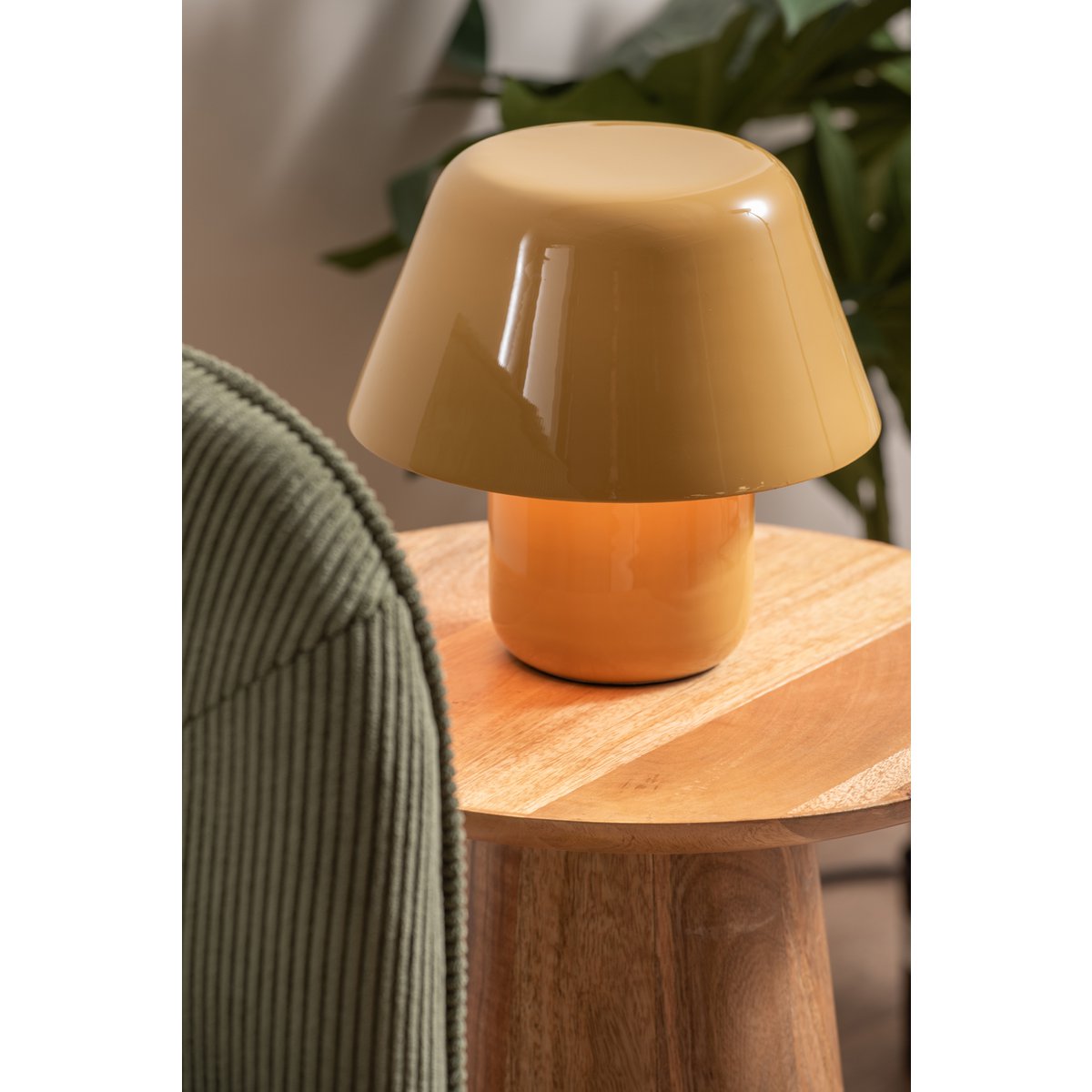 Tischlampe Afan - gelb