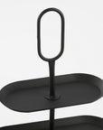 Rama Etagere 3 Ebenen Schwarz lang
