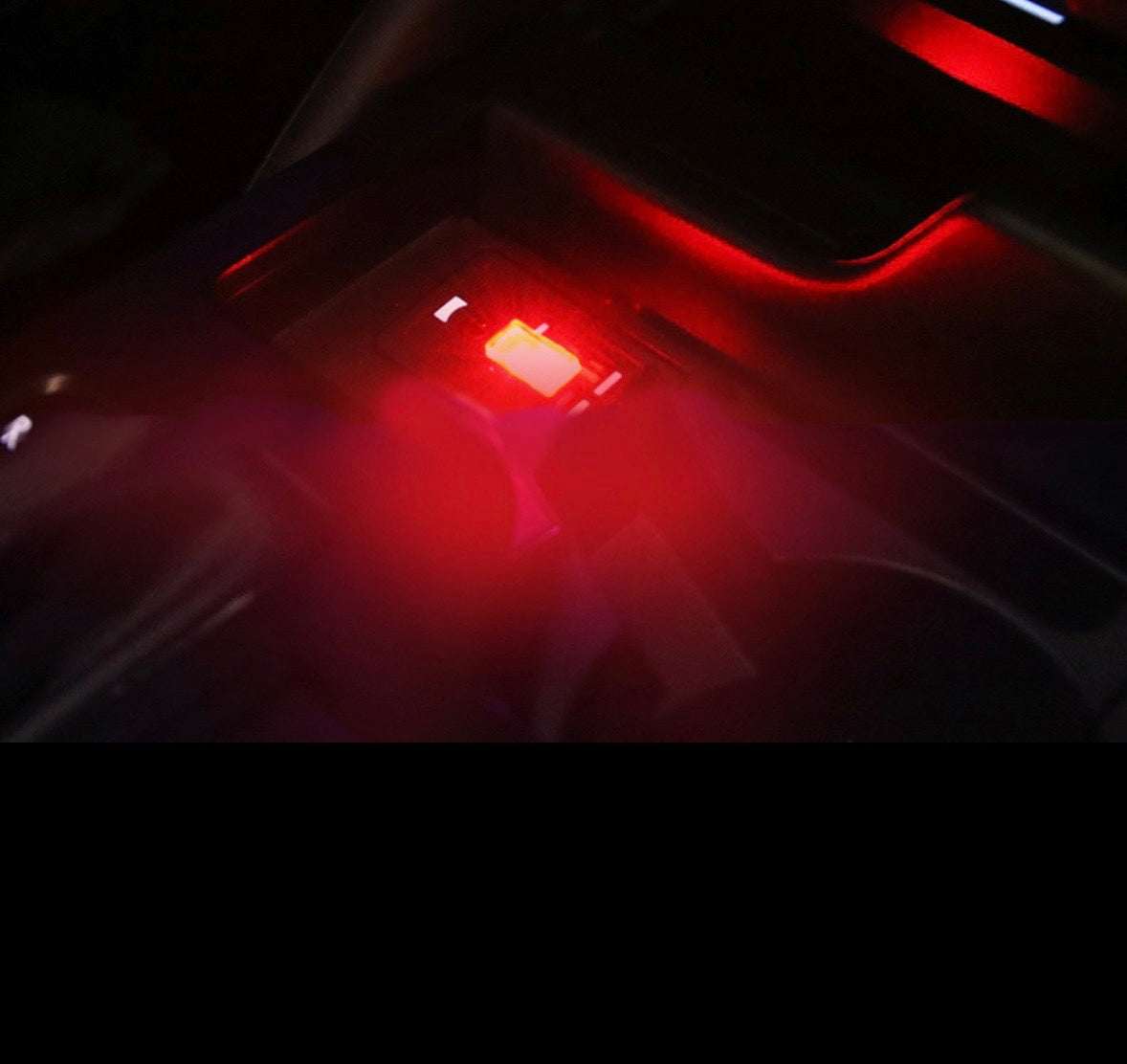 Glimmer Mini USB Nachtlicht gelb