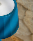 Wouter kabellose Tischlampe Delfterblau