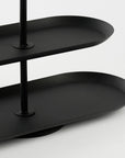 Rama Etagere 3 Ebenen Schwarz lang