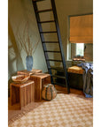 Yonker Beistelltisch 3er-Set recyceltes Holz