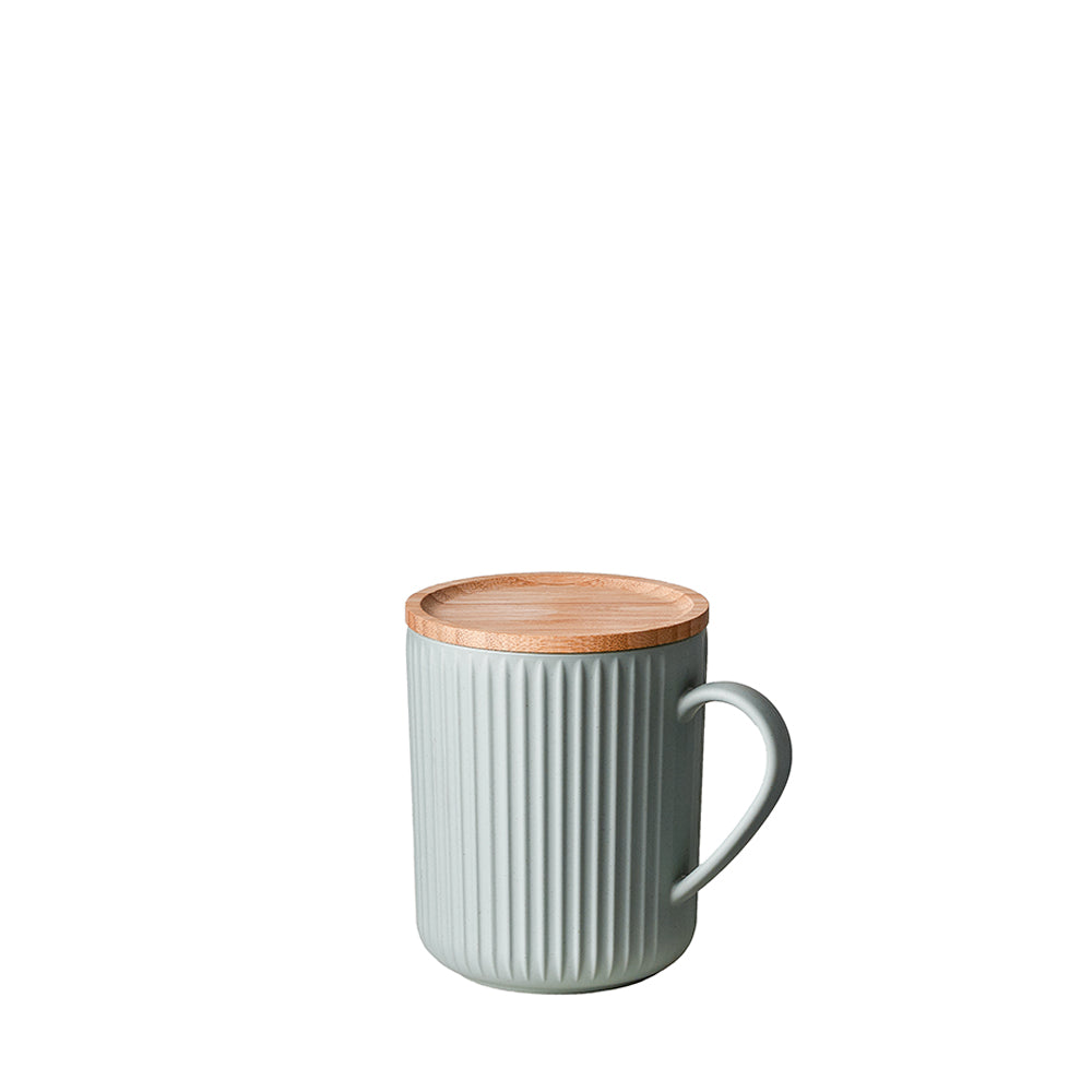 B-Ware: Deluxe Tasse mit Bambusdeckel