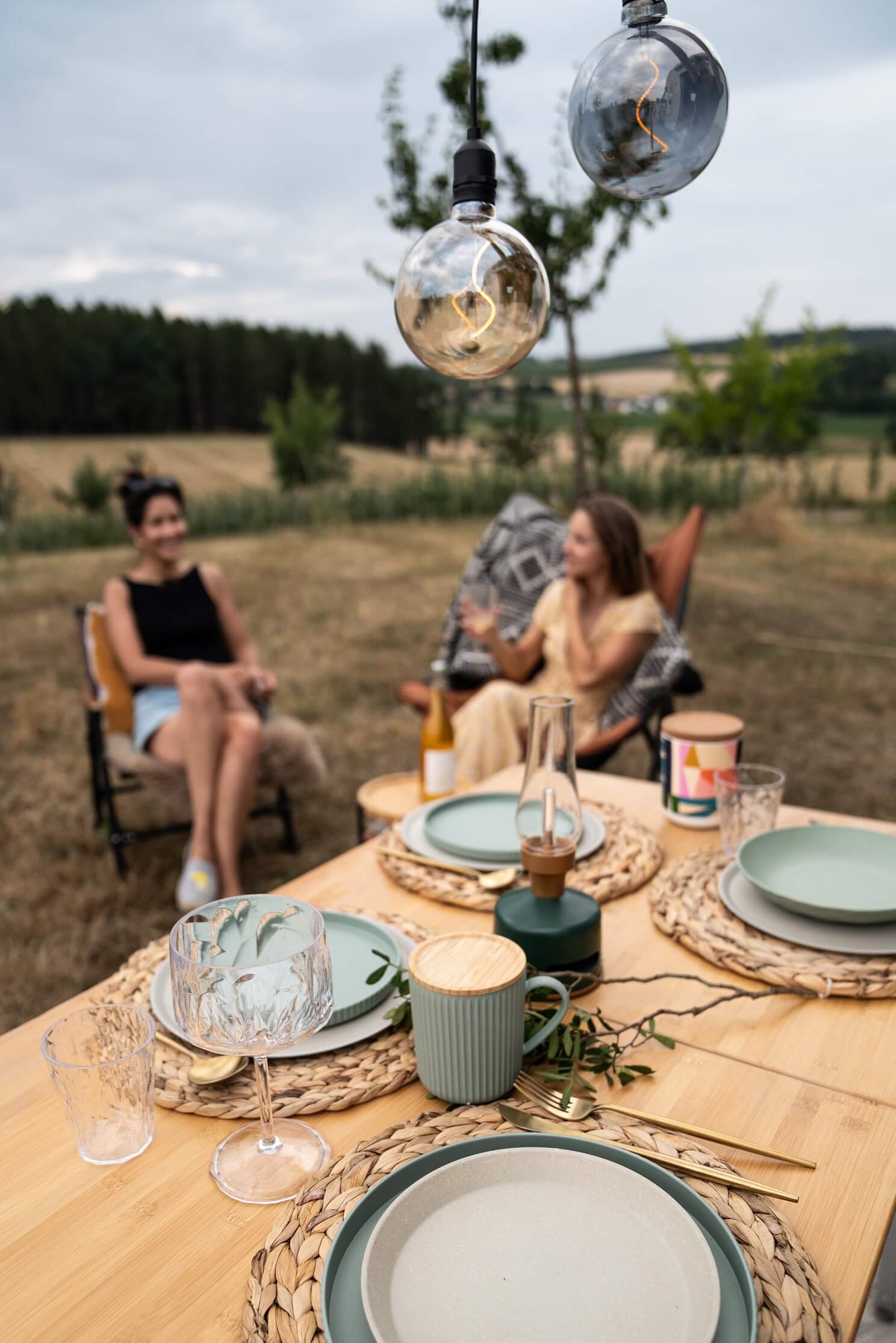 Wildnest Glamping  Stilvolle Wohnmobil Einrichtung