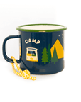 Roadtyping Emaille Tasse Camp Vibes