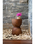 Azure Hocker Beistelltisch – Natur