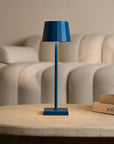 Wouter kabellose Tischlampe Delfterblau