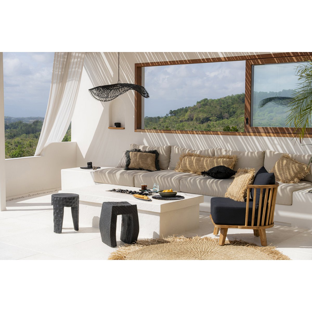 Paramo Hocker – Schwarz