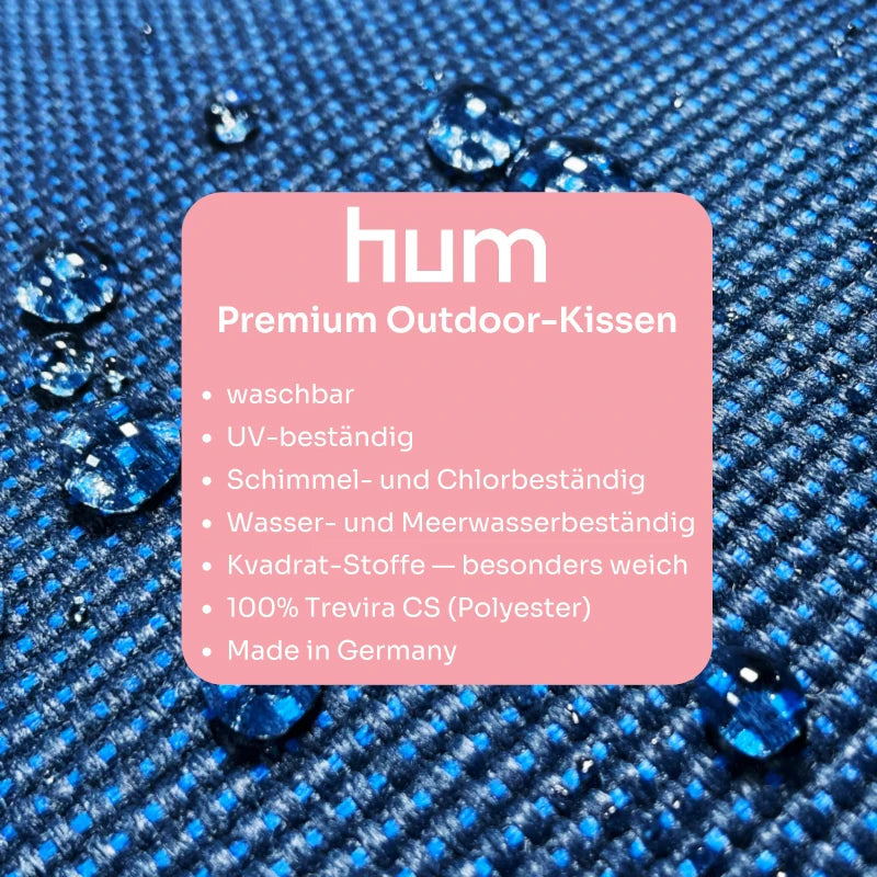 hum Outdoor-Kissen Sonne/Sand