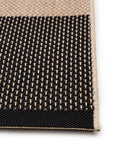In-& Outdoor Teppich Naoto beige/black III