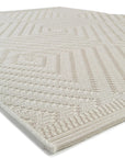 Benuta Outdoor Teppich Naoto, weiß  | Wohnmobil Ausstattung |  Wildnest Glamping