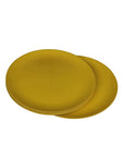 Die FLAVOUR-IT Teller mit 20cm in saffron yellow von Zuperzozial bestehen aus Biokunststoff und sind moderne als auch nachhaltige Campinggeschirr Alternativen | Jetzt kaufen bei Wildnest Glamping
