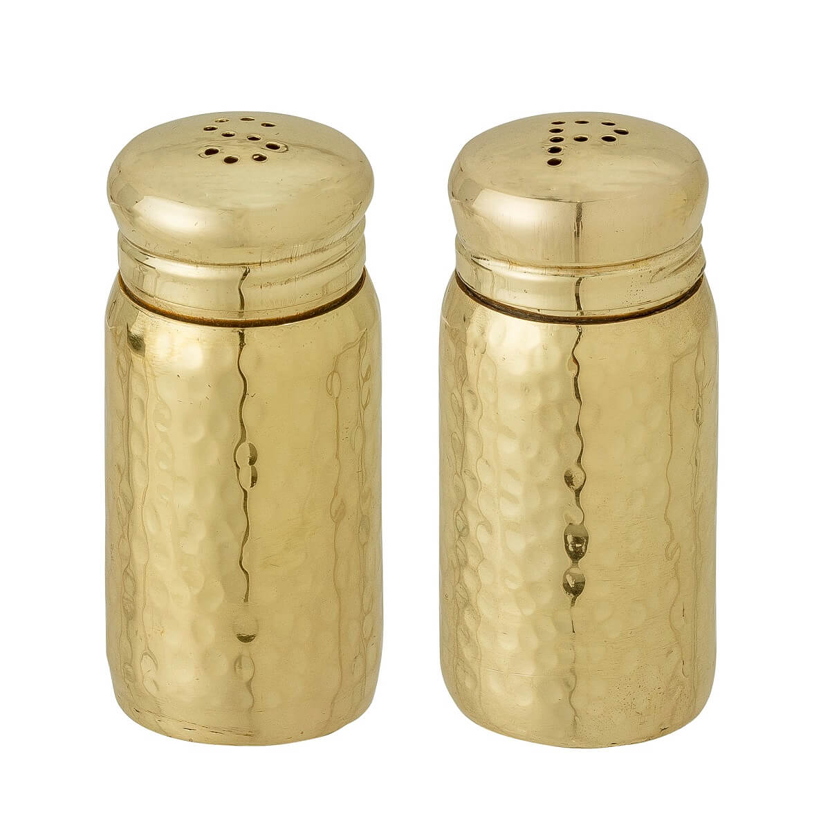 Elegante kleine FLOW Salz-&amp; Pfefferstreuer in gold für die Reise im Wohnmobil oder Wohnwagen | Jetzt kaufen bei Wildnest Glamping