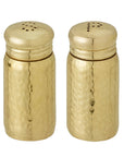 Elegante kleine FLOW Salz-& Pfefferstreuer in gold für die Reise im Wohnmobil oder Wohnwagen | Jetzt kaufen bei Wildnest Glamping