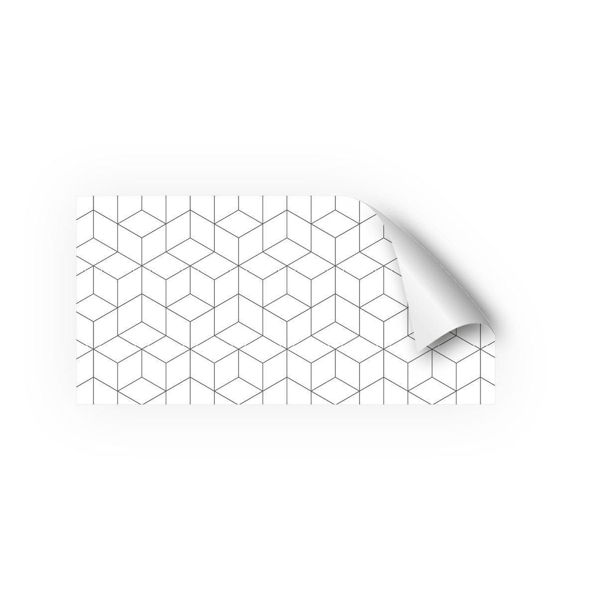 MySpotti Möbel- & Duschwandfolie Hexagon  | Wohnmobil Ausstattung |  Wildnest Glamping