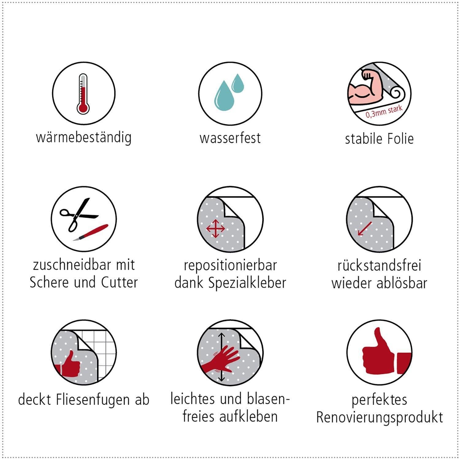 MySpotti Möbel- & Duschwandfolie Stig