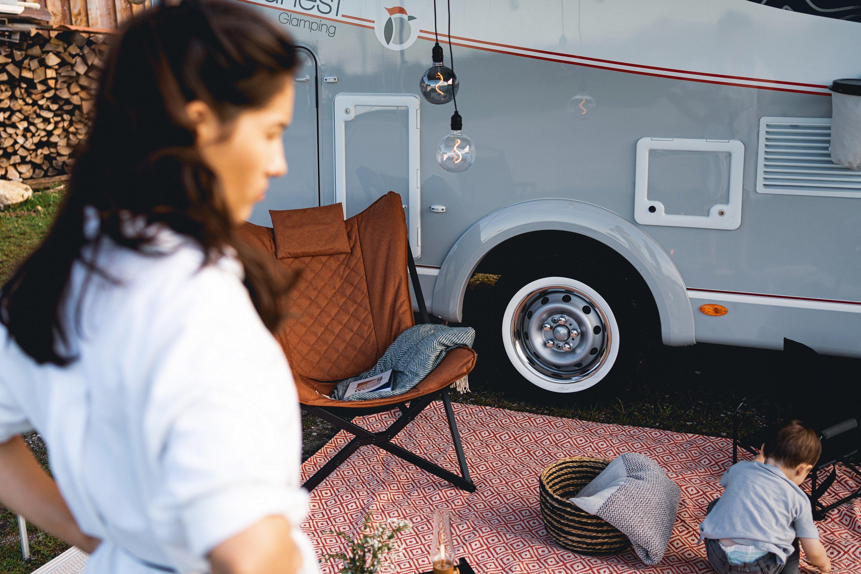 Picknickdecke rot | Wohnmobil Ausstattung |  Wildnest Glamping